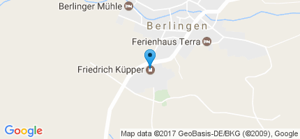 Google Map of Friedrich-Küpper-Weg, 54570 Berlingen